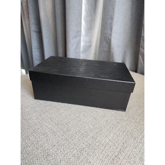 Gucci Black Empty Shoe Storage Gift Box 11.5x6.5x4 - Picture 3 of 9
